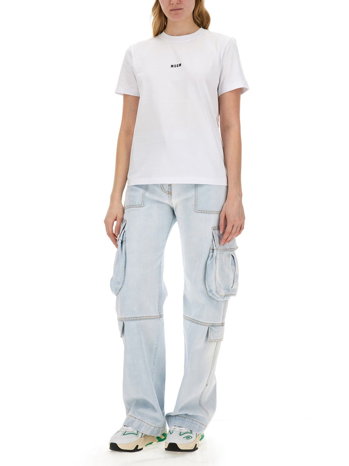 MSGM T shirts - White | Wanan Luxury