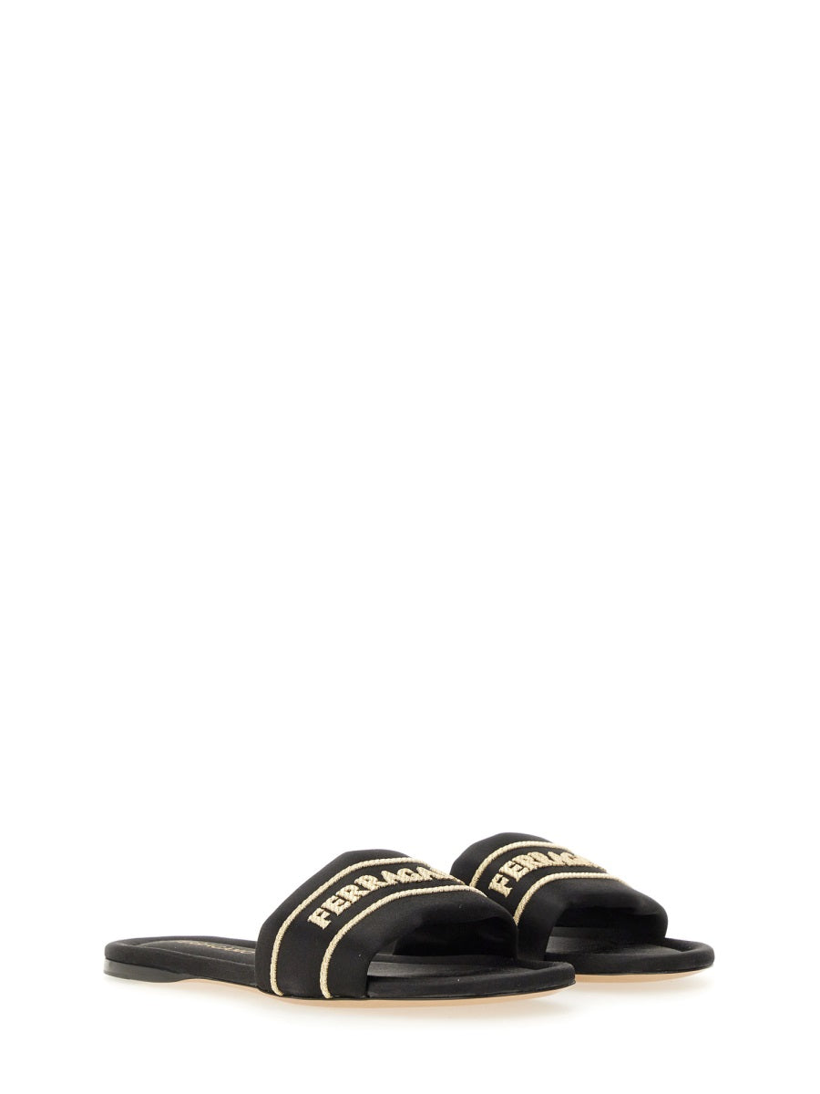 Ferragamo Sandals - Black | Wanan Luxury