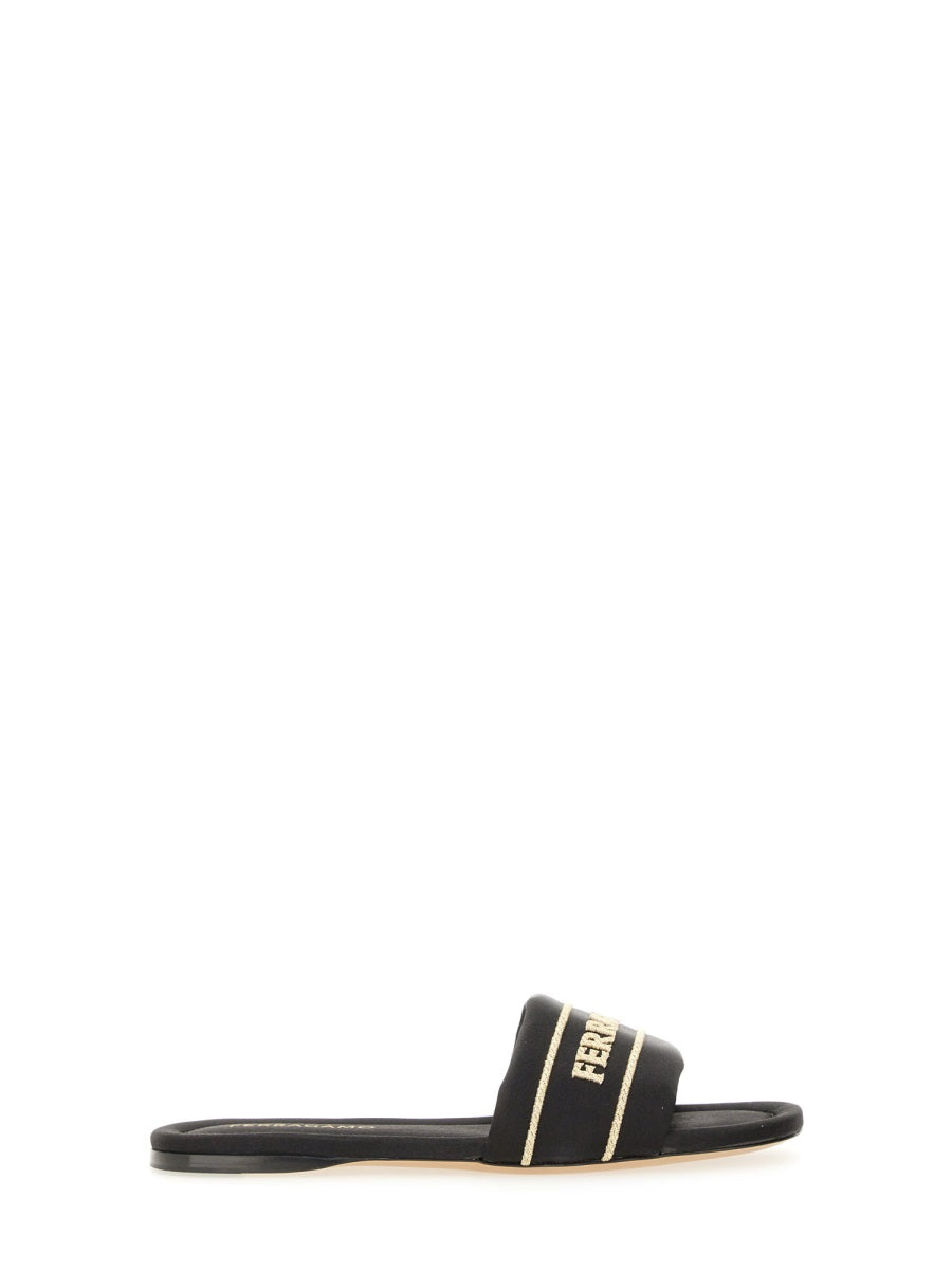 Ferragamo Sandals - Black | Wanan Luxury