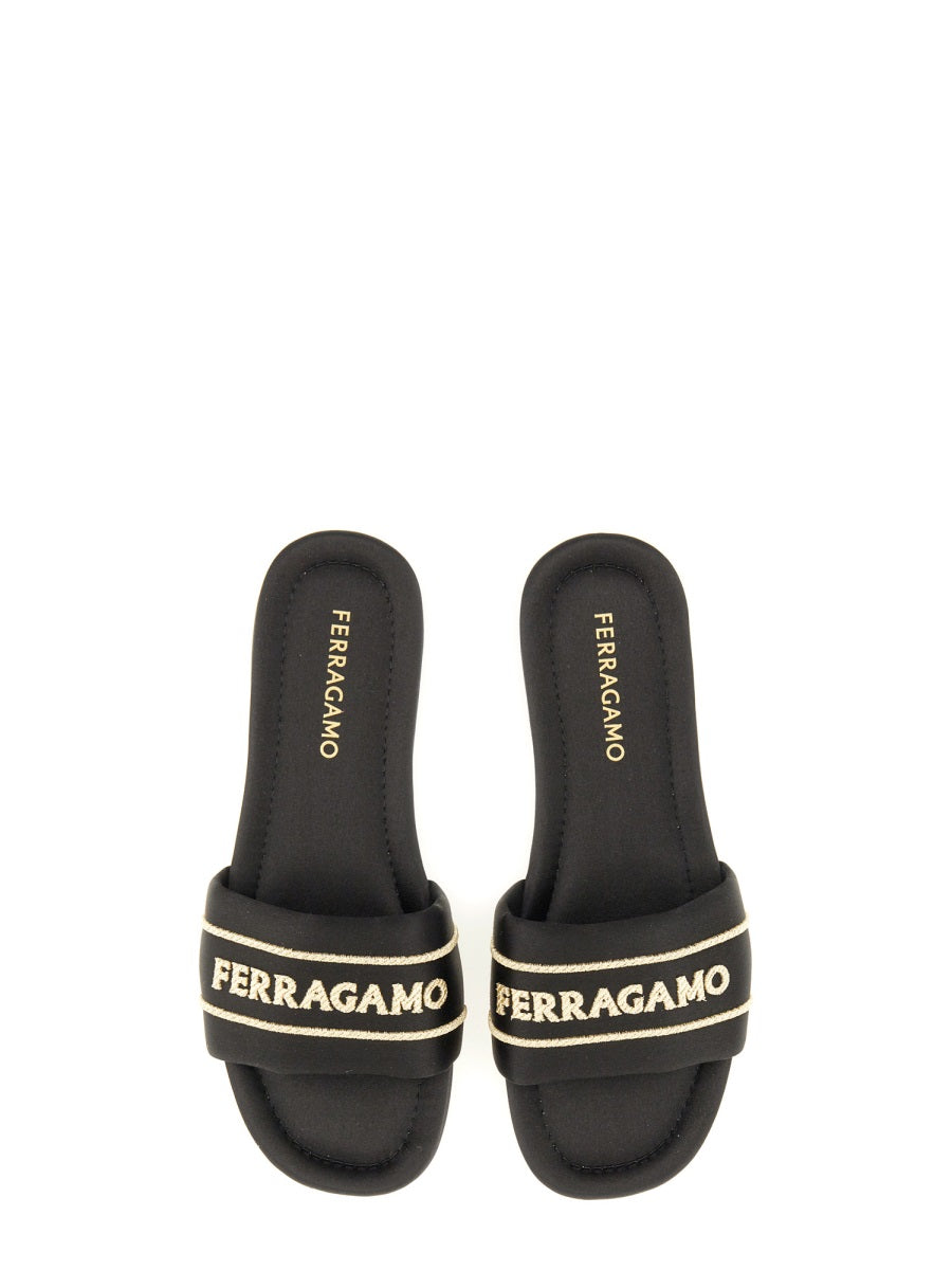 Ferragamo Sandals - Black | Wanan Luxury