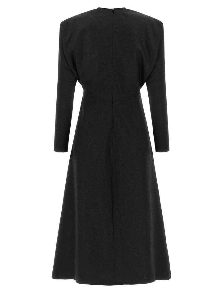 Victoria Beckham Dolman Dresses - Gray | 1d55afd5469a95db37a50ecff3e025572fda4dd4