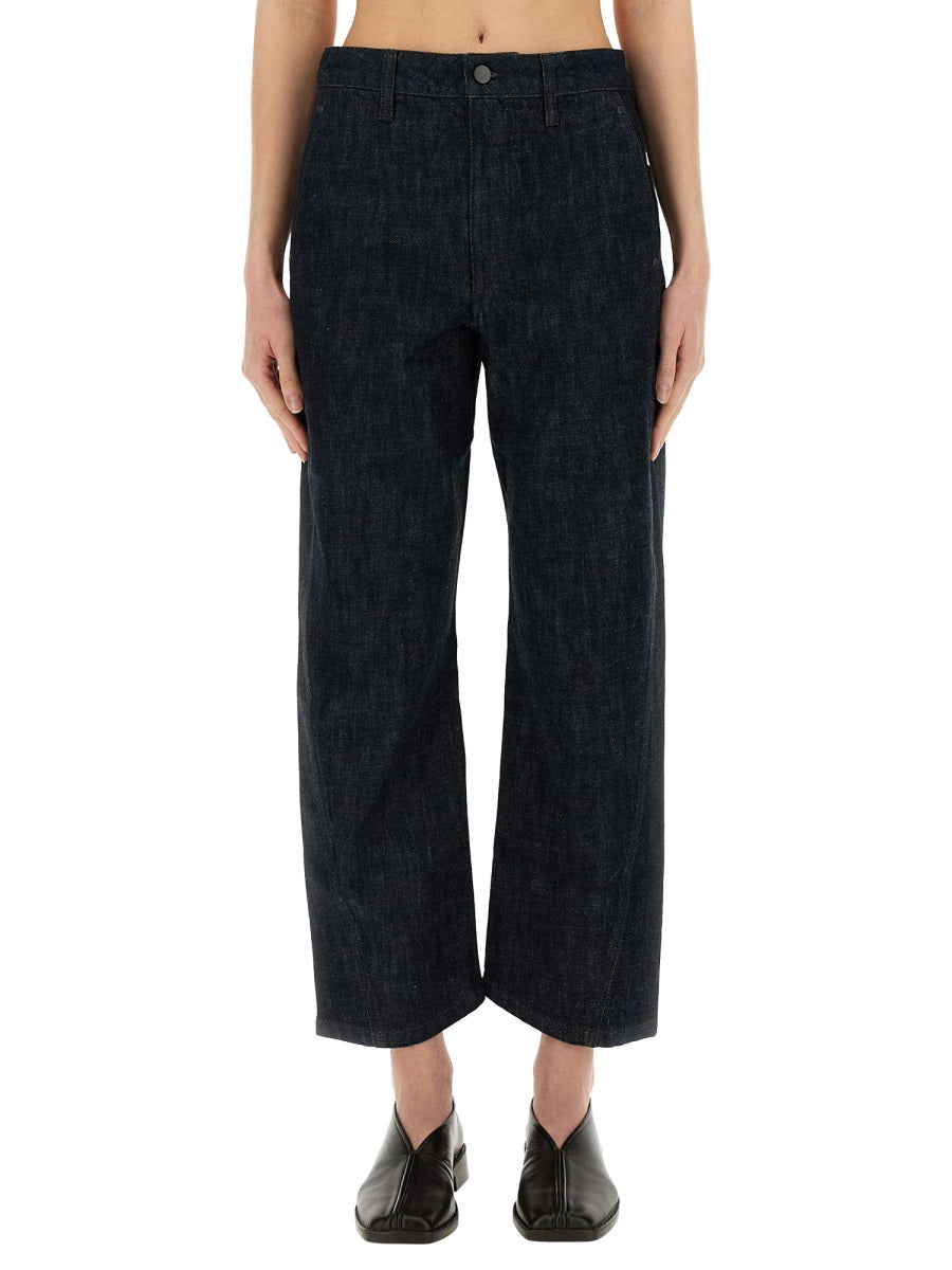 Lemaire Pants - Blue | Wanan Luxury