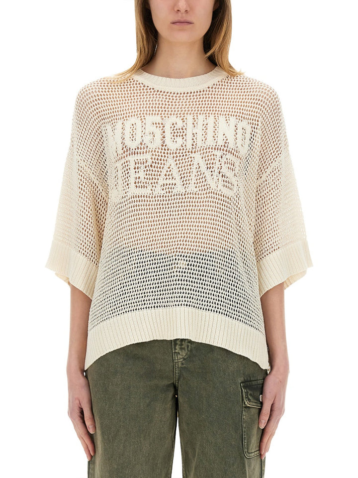 Moschino Jeans Sweaters - White | Wanan Luxury
