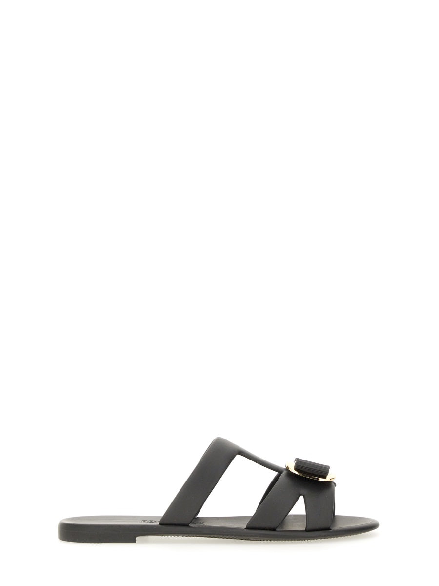 Ferragamo Sandals - Black | Wanan Luxury