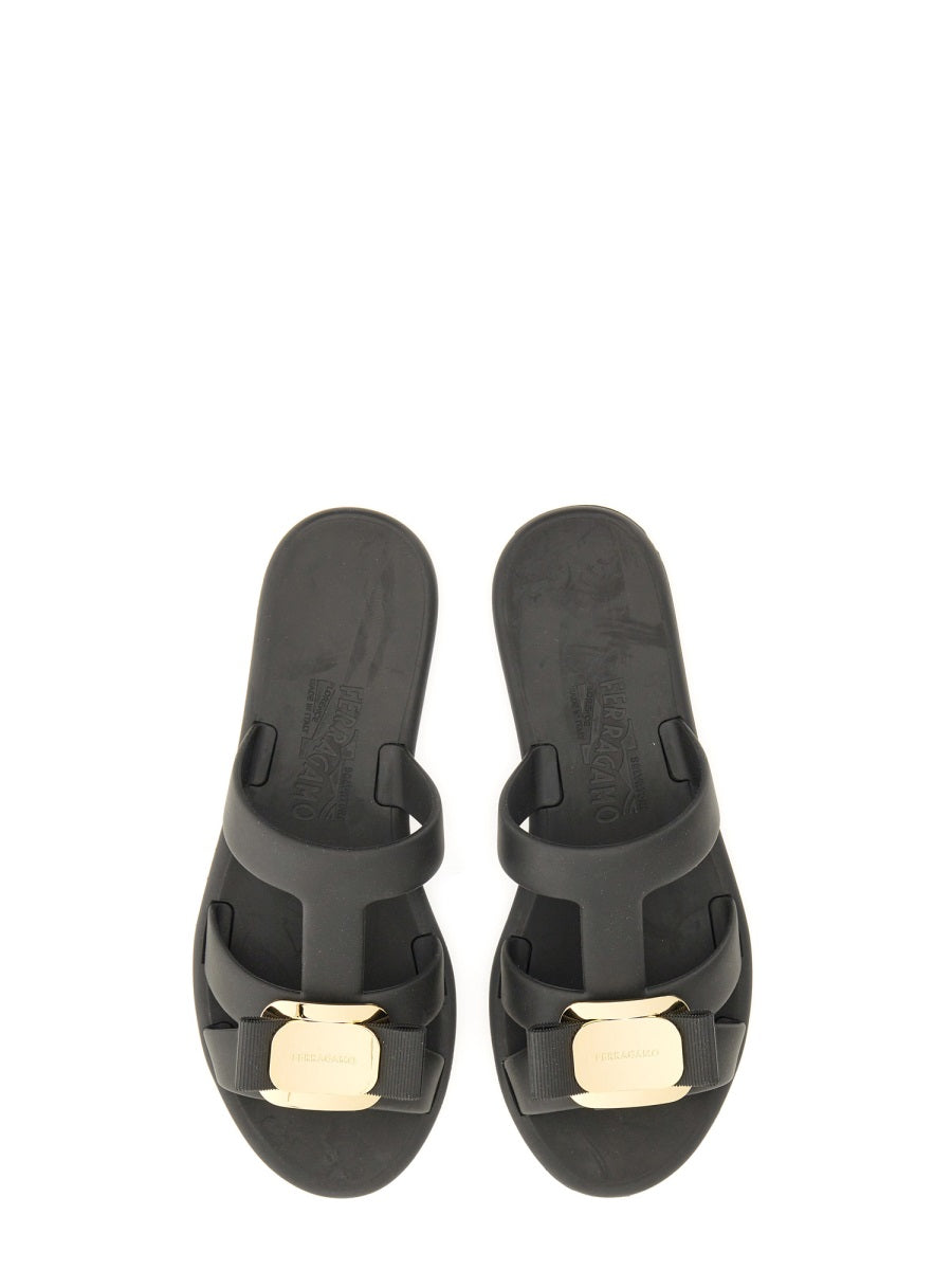Ferragamo Sandals - Black | Wanan Luxury