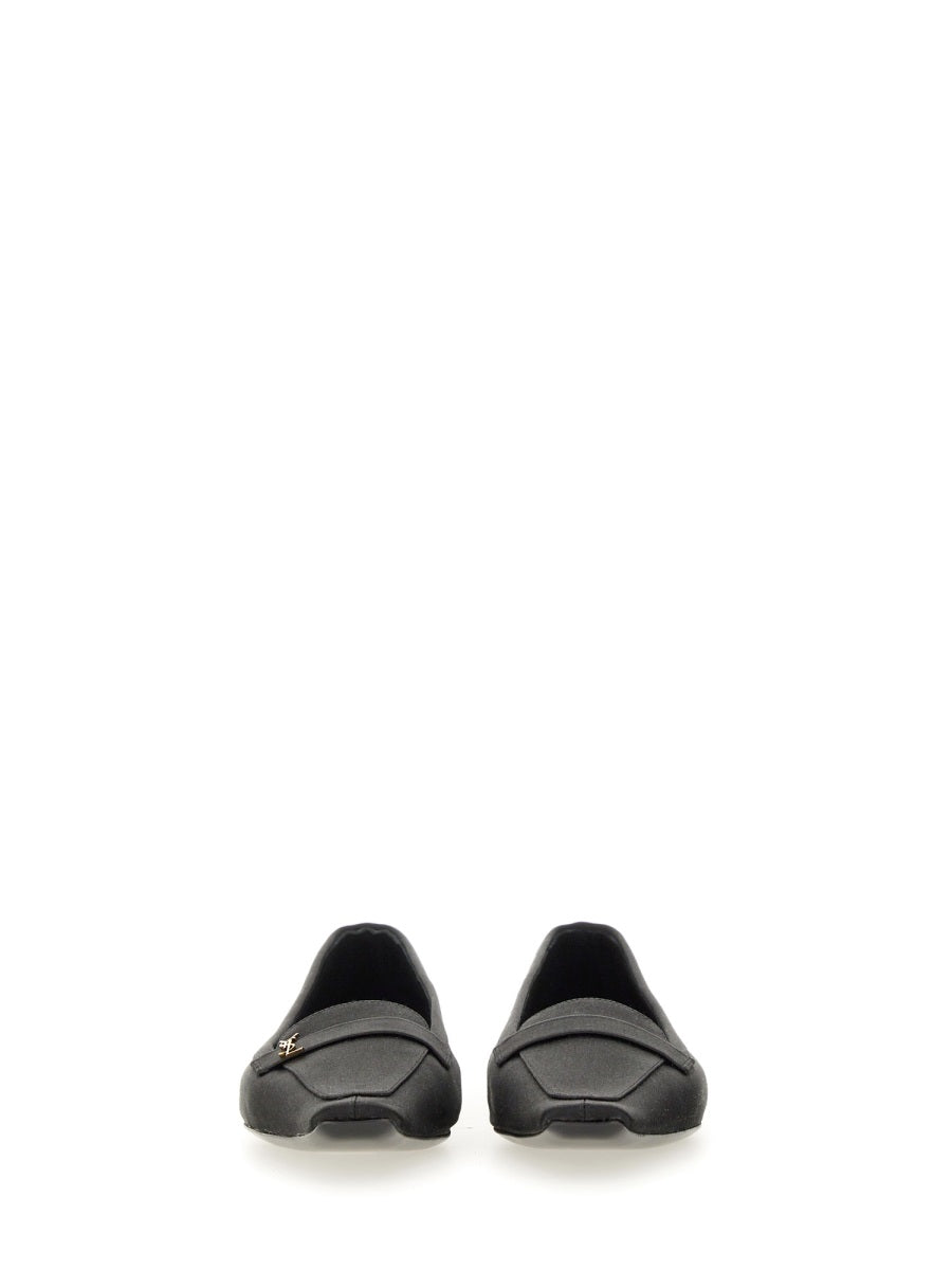 Saint Laurent Flat Shoes - Black | Wanan Luxury