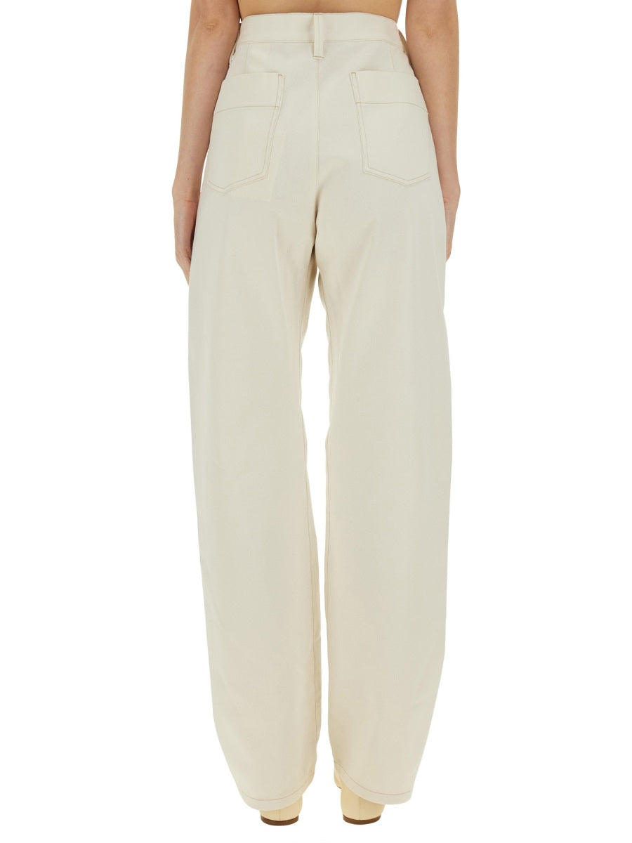 Lemaire Pants - White | Wanan Luxury