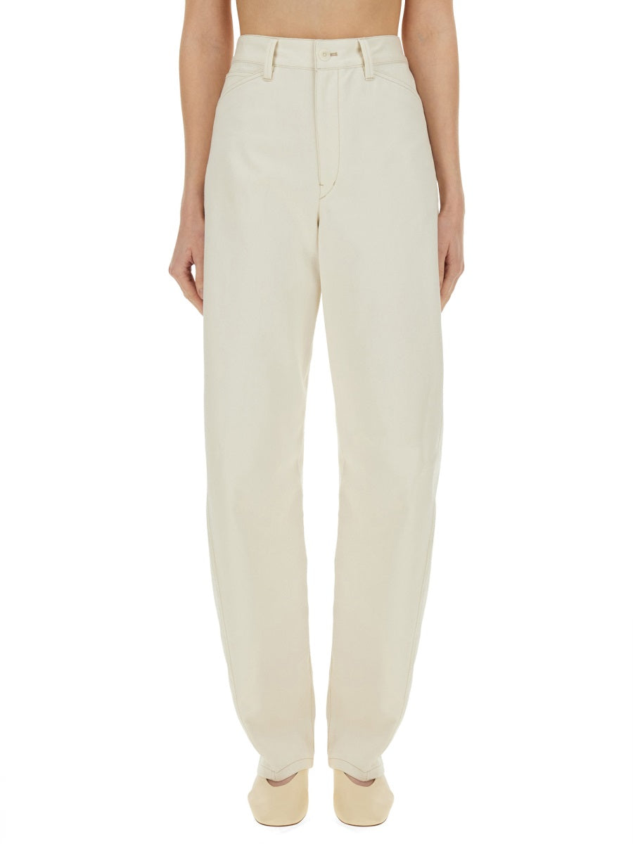 Lemaire Pants - White | Wanan Luxury