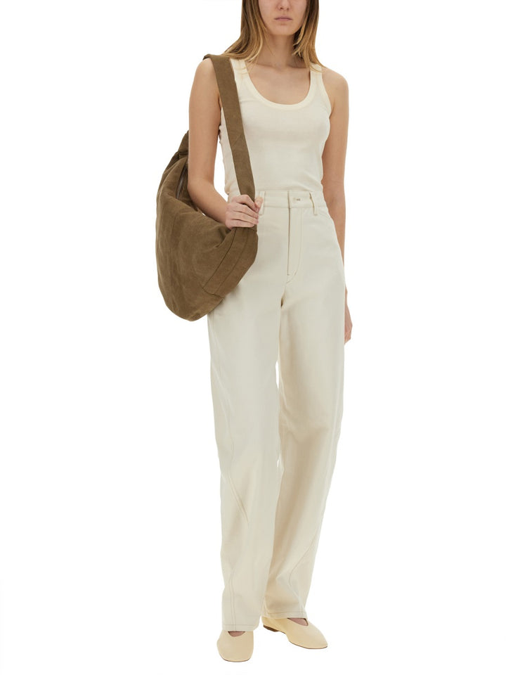 Lemaire Pants - White | Wanan Luxury