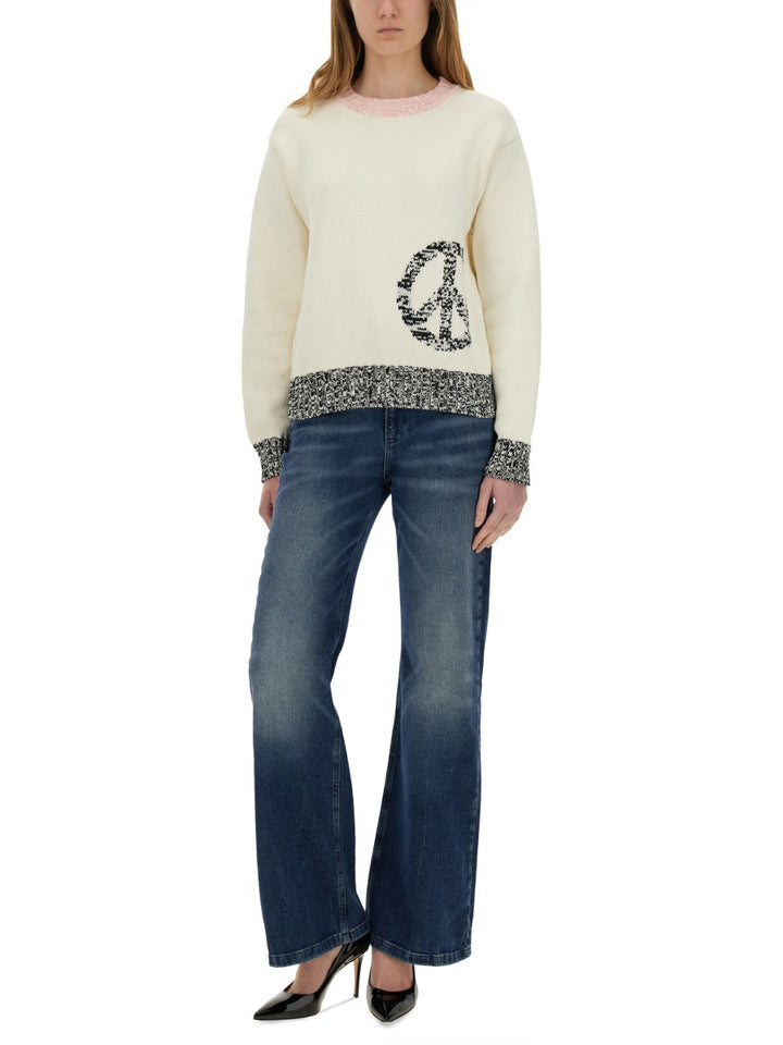 Moschino Jeans Sweaters - White | Wanan Luxury