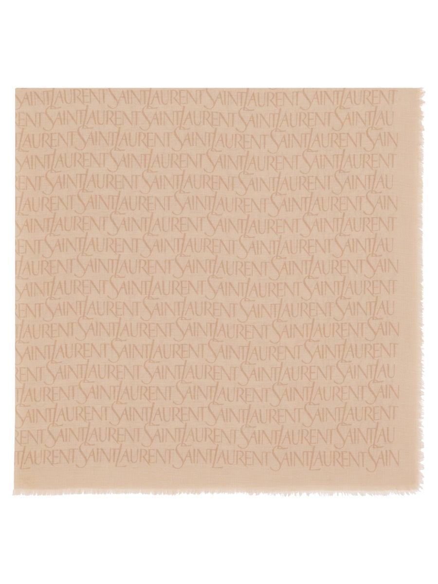 Saint Laurent Scarves & Gloves - Beige | Wanan Luxury