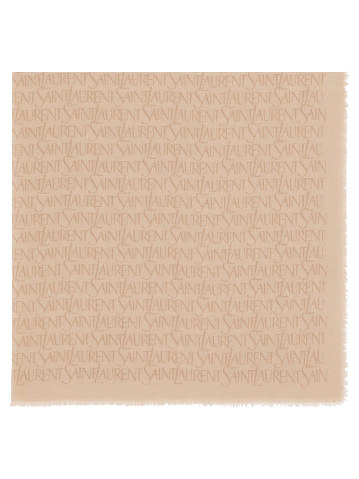 Saint Laurent Scarves & Gloves - Beige | Wanan Luxury