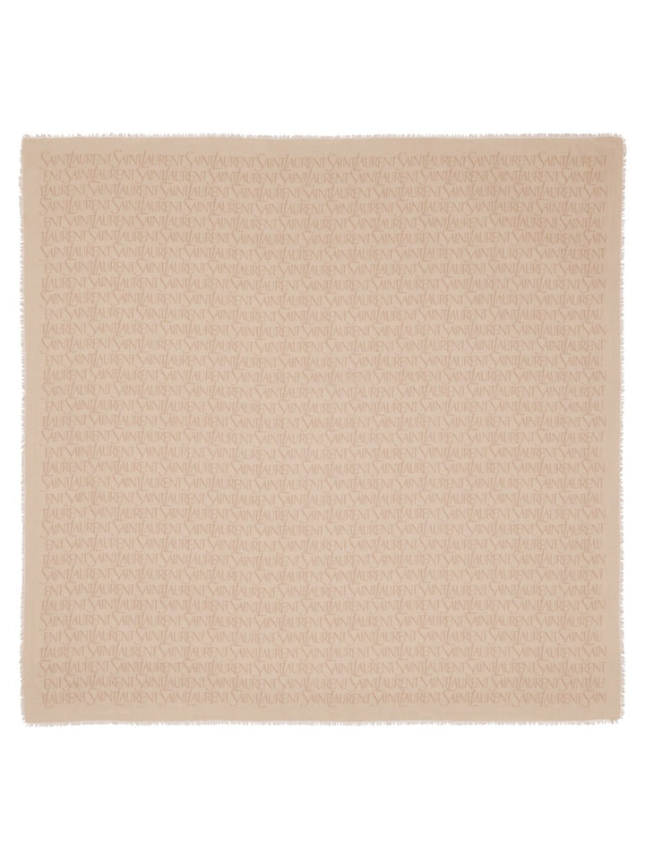 Saint Laurent Scarves & Gloves - Beige | Wanan Luxury