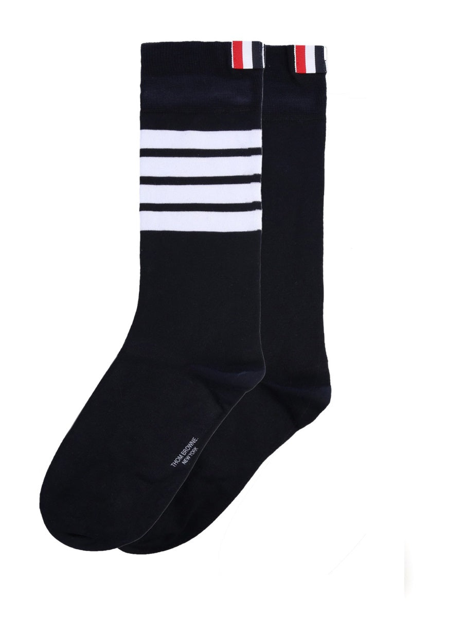 Thom Browne Socks - Blue | Wanan Luxury