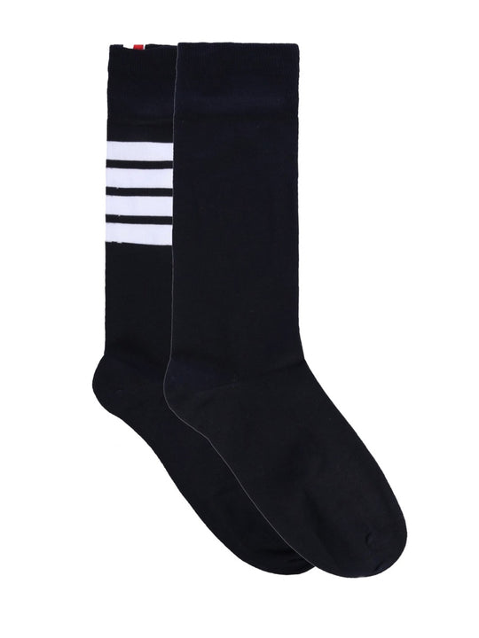 "4-Bar" Cotton Socks