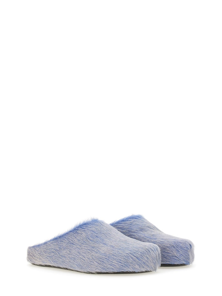 Marni Flat Shoes - Blue | Wanan Luxury