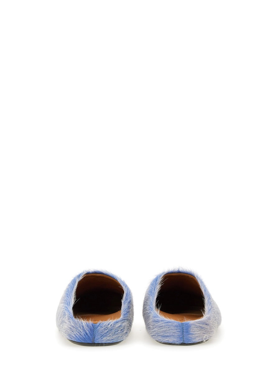 Marni Flat Shoes - Blue | Wanan Luxury