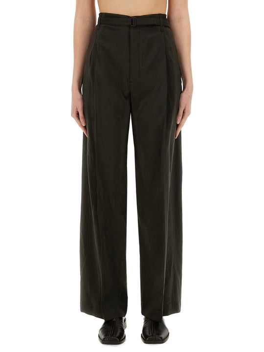 "Relaxed" Pants With Belt