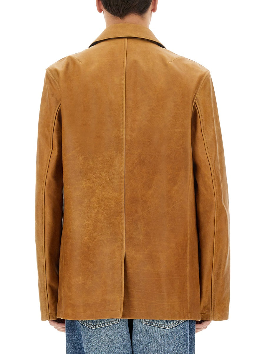 Our Legacy Leather Jackets - Brown | 424c7fecc6ab22999cba71f2511bee571621521f