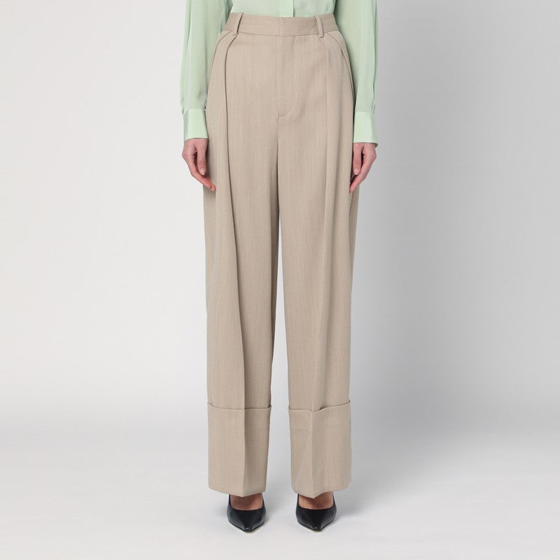 Victoria Beckham Pants - Beige | 5b37f0789c4eaa6d33ffb7ed682c13aace6a23a6