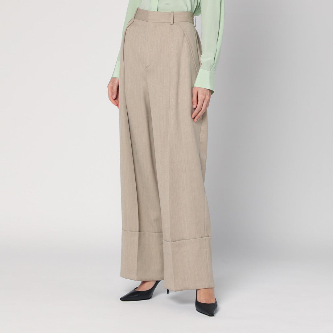 Victoria Beckham Pants - Beige | f0dc7e4f07fc71e9ad9e023997f79600c68bbb33