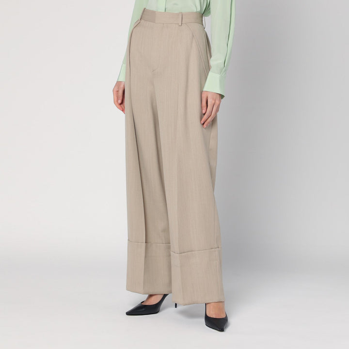 Victoria Beckham Pants - Beige | f0dc7e4f07fc71e9ad9e023997f79600c68bbb33