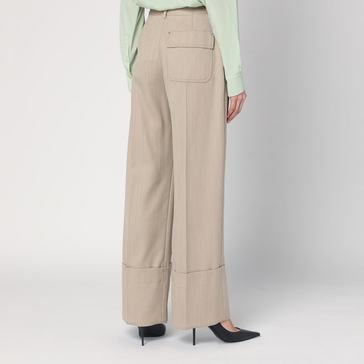 Victoria Beckham Pants - Beige | a5ffb412093fa1456edc88a7004aca68939a7dfc