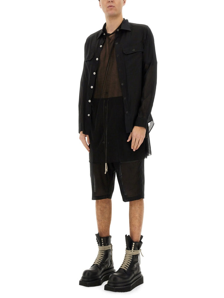 Rick Owens Shirts - Black | Wanan Luxury
