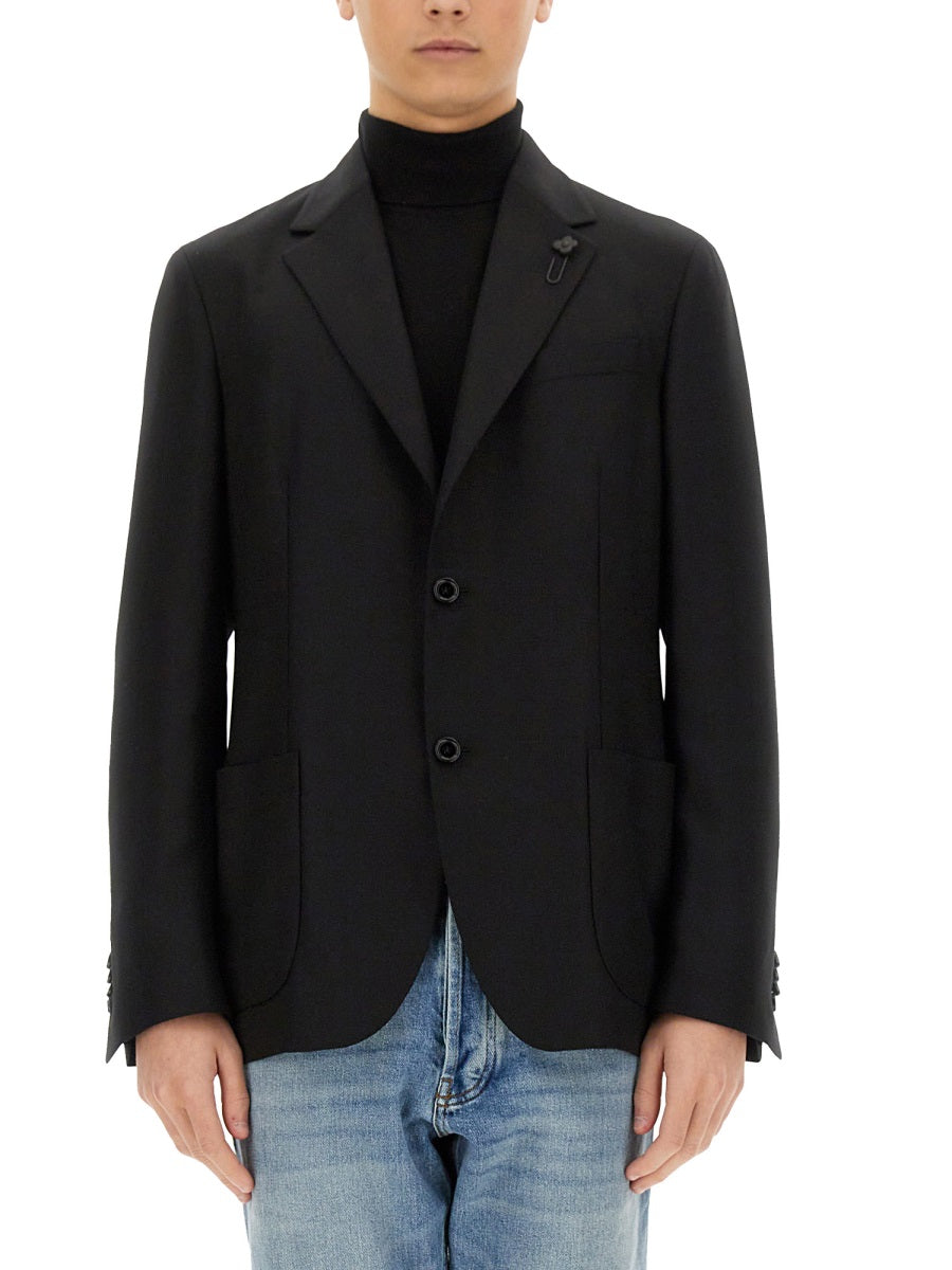 Lardini Jackets - Black | Wanan Luxury