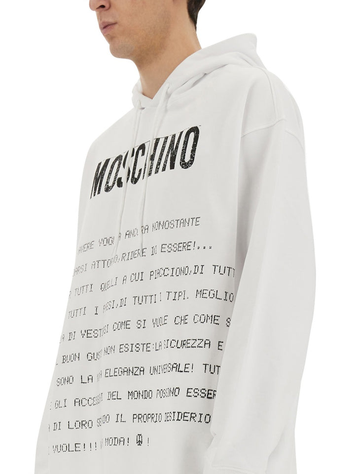 Moschino Sweatshirts - White | Wanan Luxury