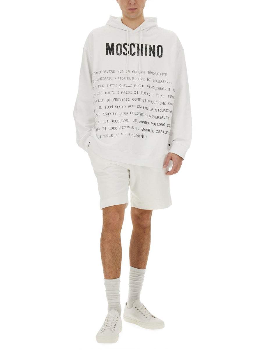 Moschino Sweatshirts - White | Wanan Luxury