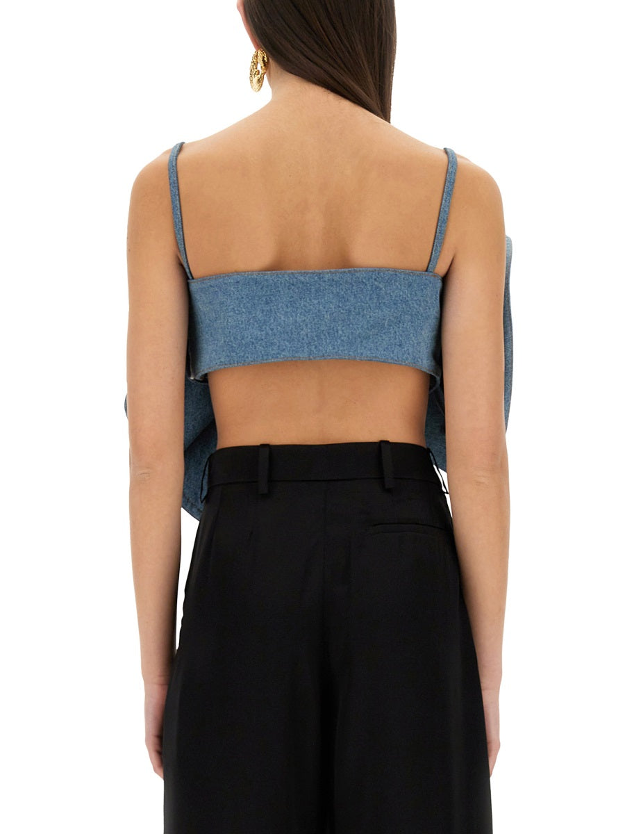 Nina Ricci Tops - Blue | Wanan Luxury