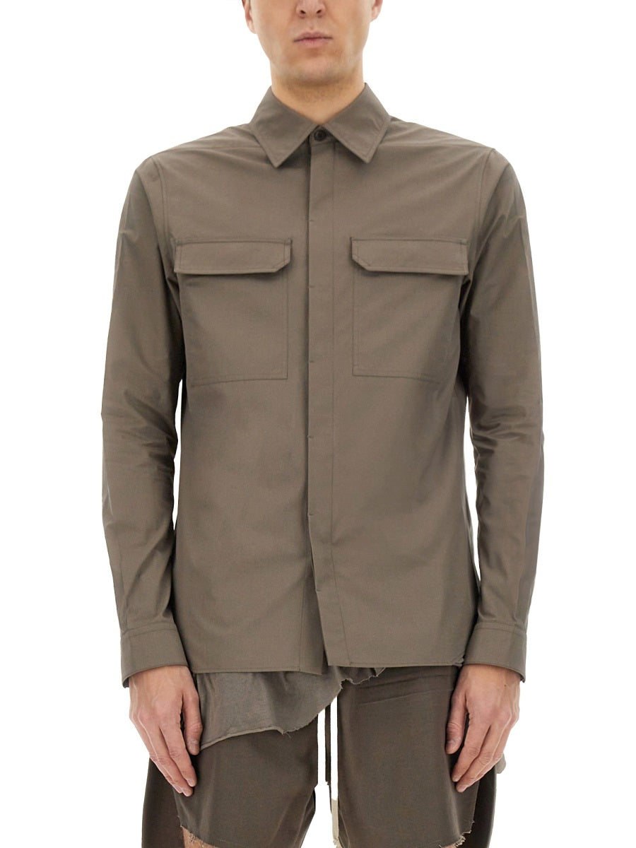 Rick Owens Shirts - Grey | Wanan Luxury