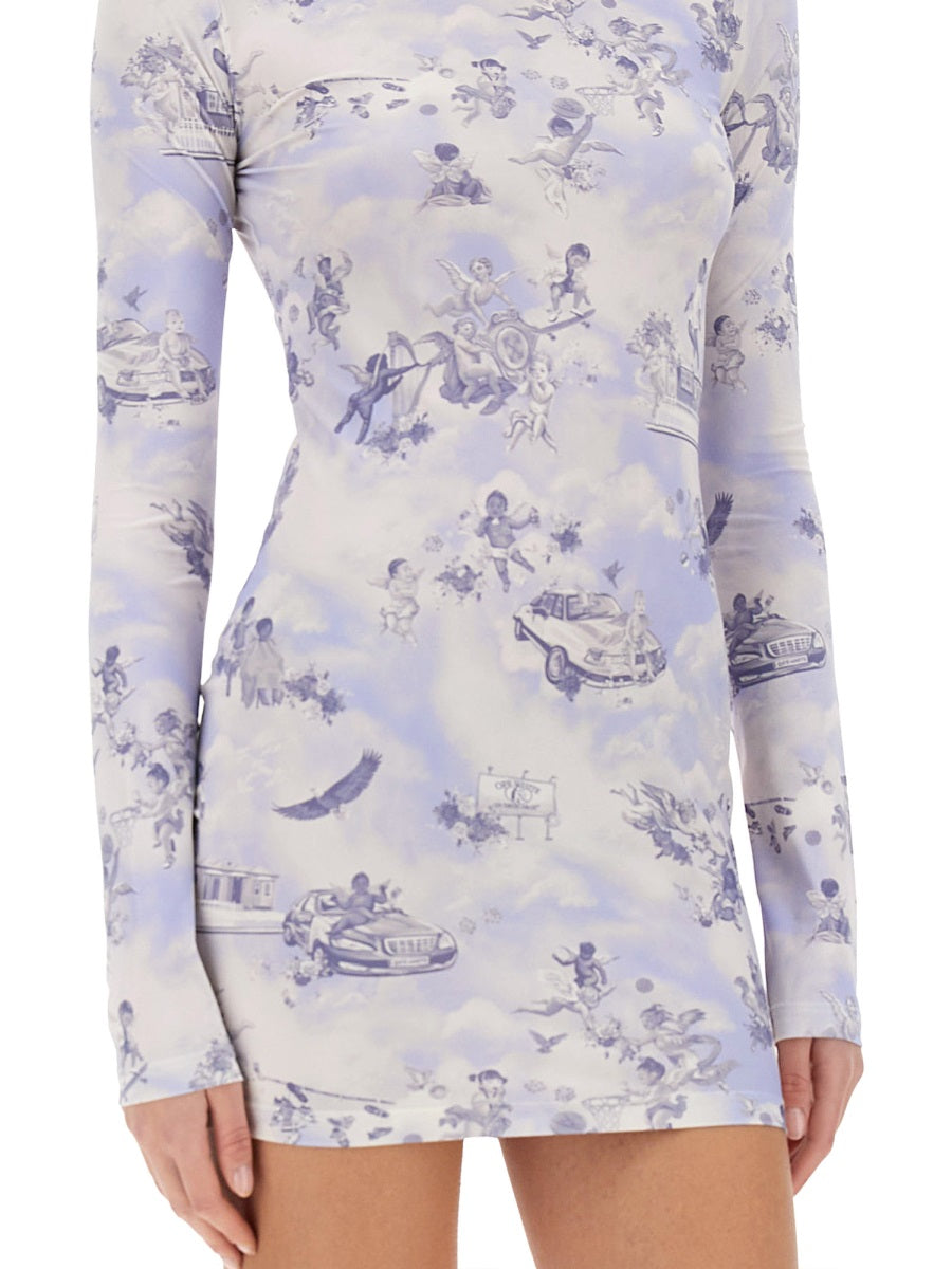 Off-White Suits & Dresses - White, Light Blue | Wanan Luxury