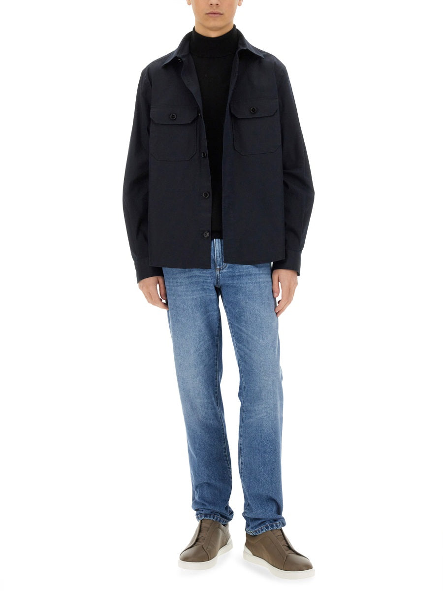 Zegna Shirts - Blue | Wanan Luxury