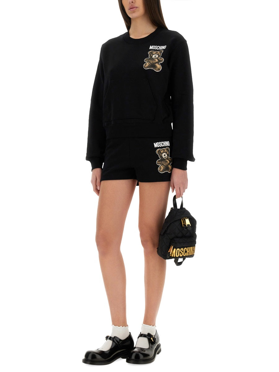 Moschino Sweatshirts - Black | Wanan Luxury