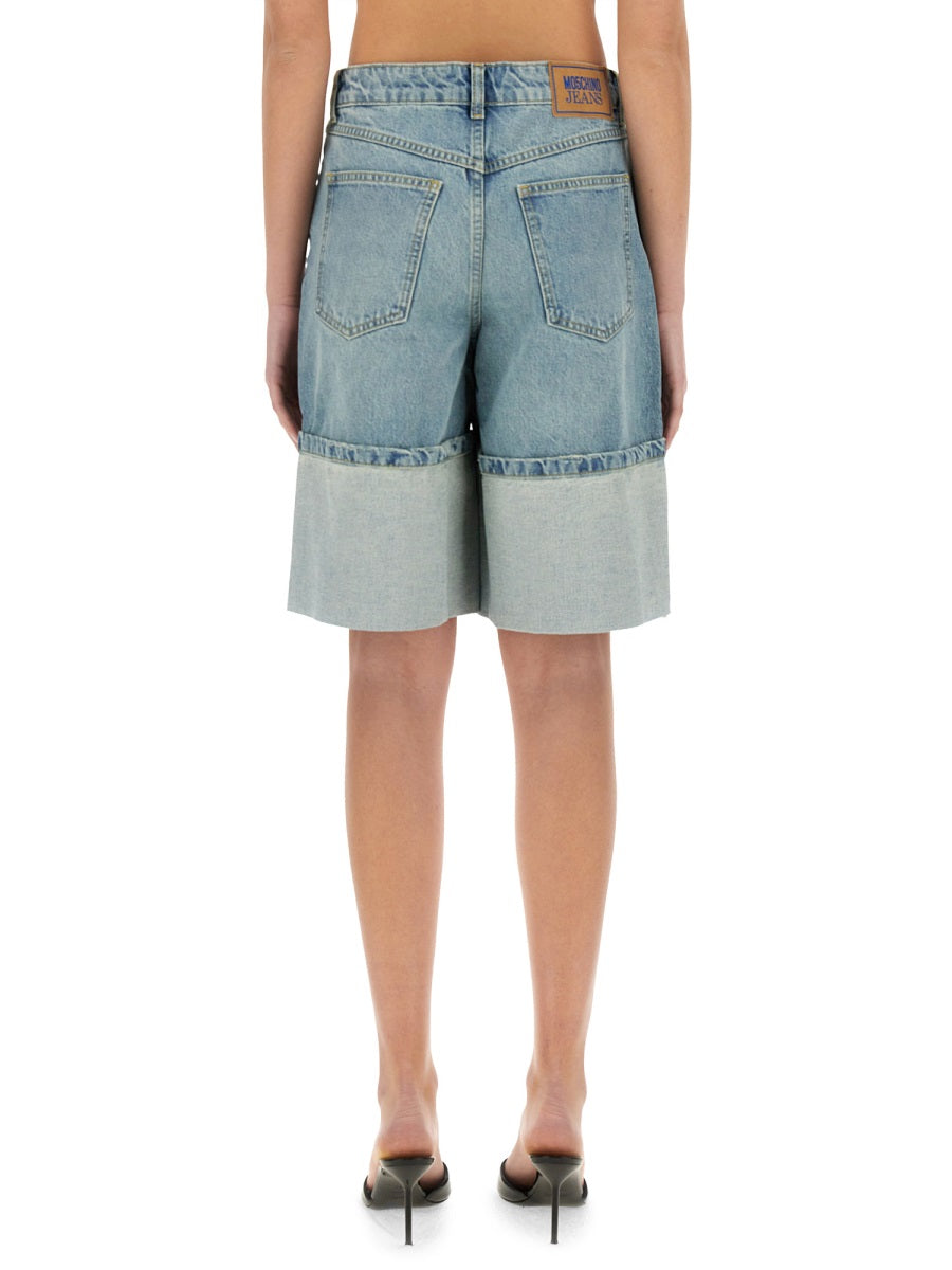 Moschino Jeans Shorts - Blue | Wanan Luxury