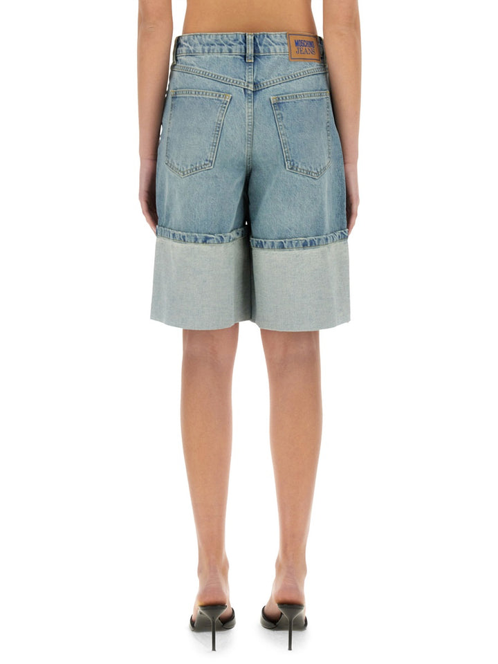 Moschino Jeans Shorts - Blue | Wanan Luxury