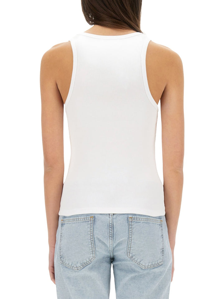 Moschino Jeans Tops - White | Wanan Luxury