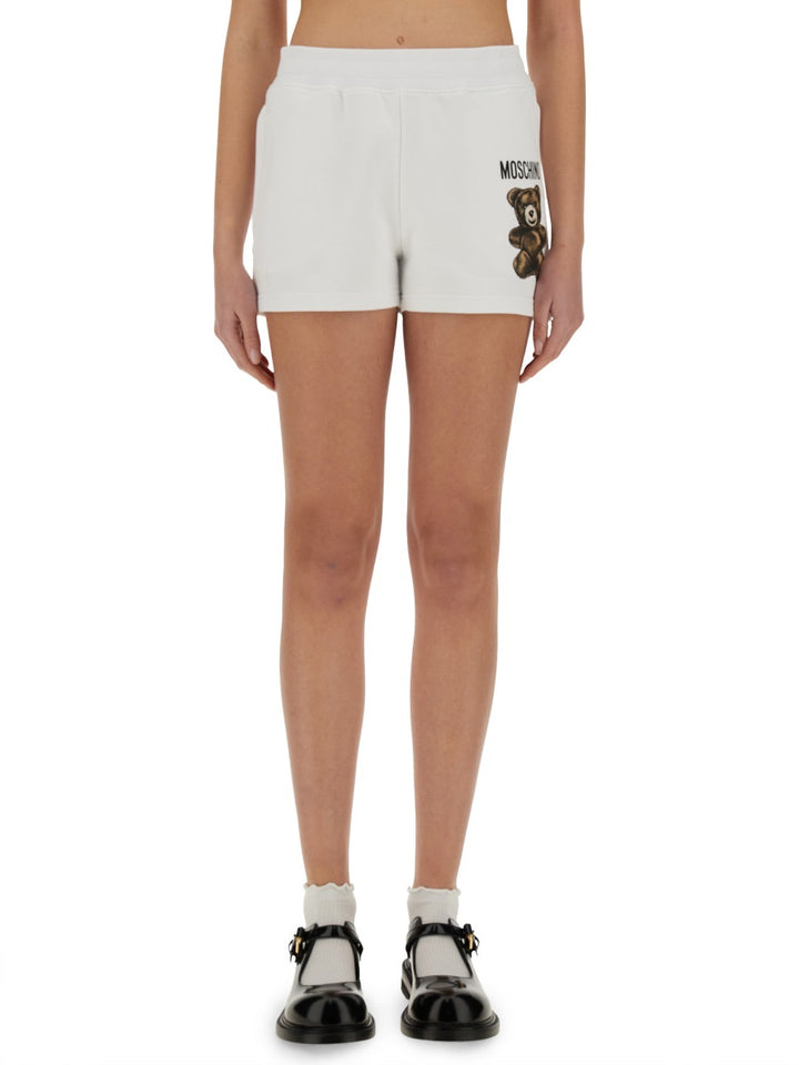 Moschino Shorts - White | Wanan Luxury