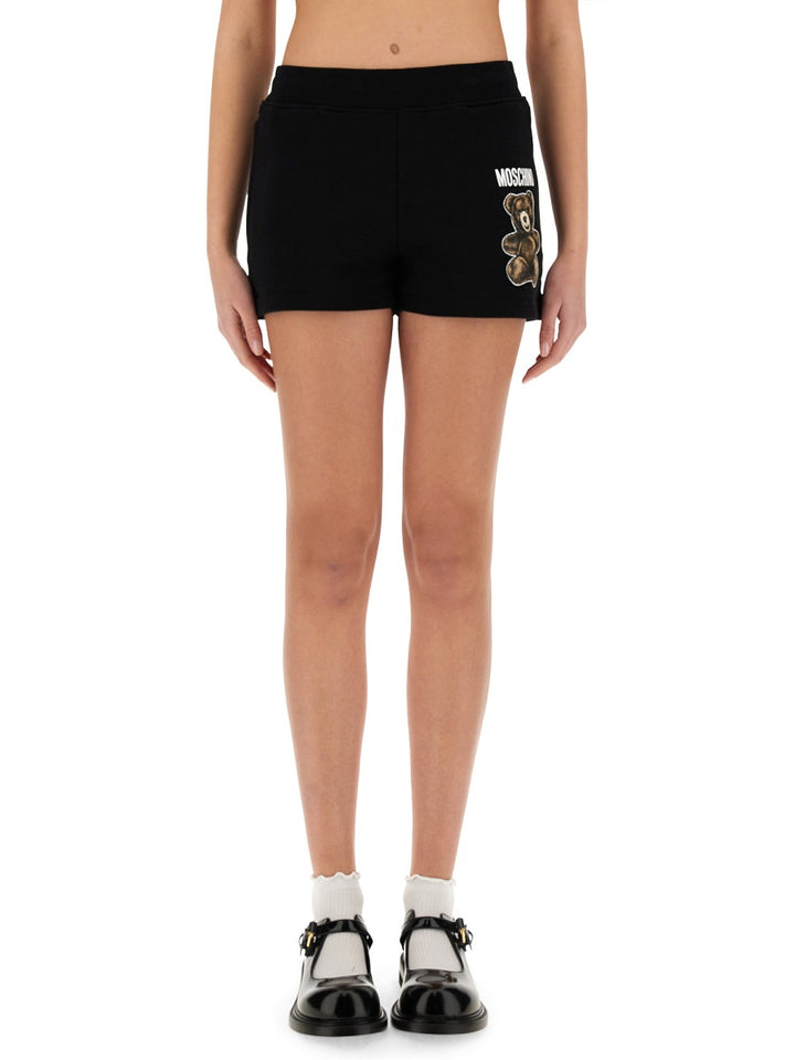 Moschino Shorts - Black | Wanan Luxury