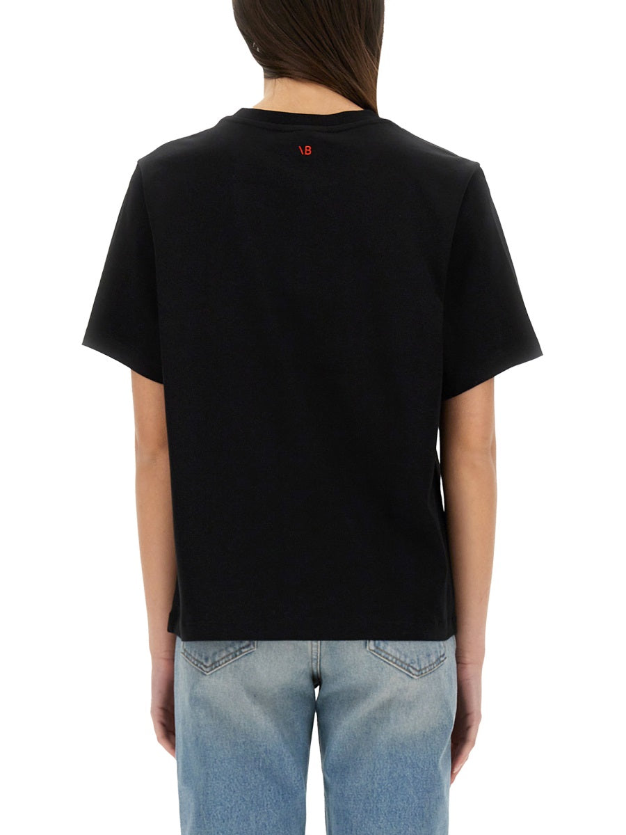 Victoria Beckham T shirts - Black | Wanan Luxury