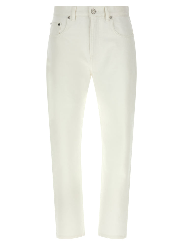 Victoria Beckham High Waist Jeans - White | e72e2496e80410954765b3c5a967141e31fbd1c0