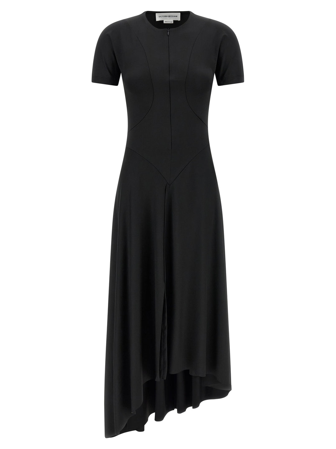 Victoria Beckham Zipped Front Dresses - Black | ac160f229bb18df07766e7849ddf00073825beef