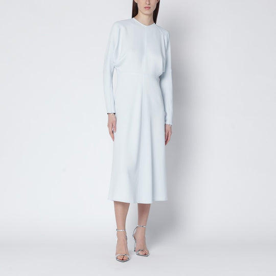 Ice Blue Dolman Midi Dress