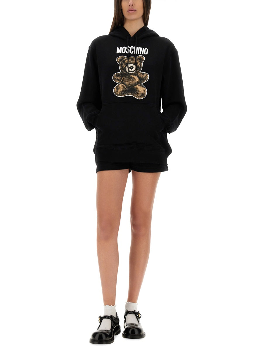 Moschino Sweatshirts - Black | Wanan Luxury