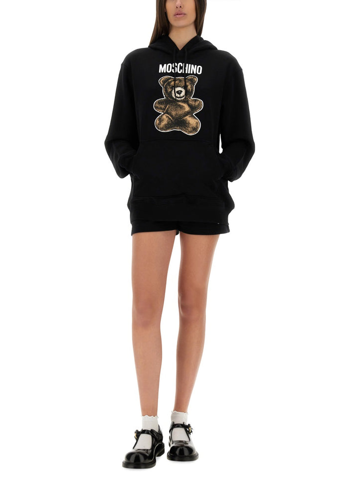 Moschino Sweatshirts - Black | Wanan Luxury