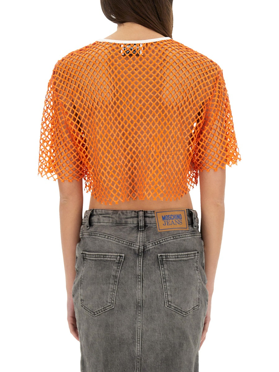 Moschino Jeans Tops - Orange | Wanan Luxury