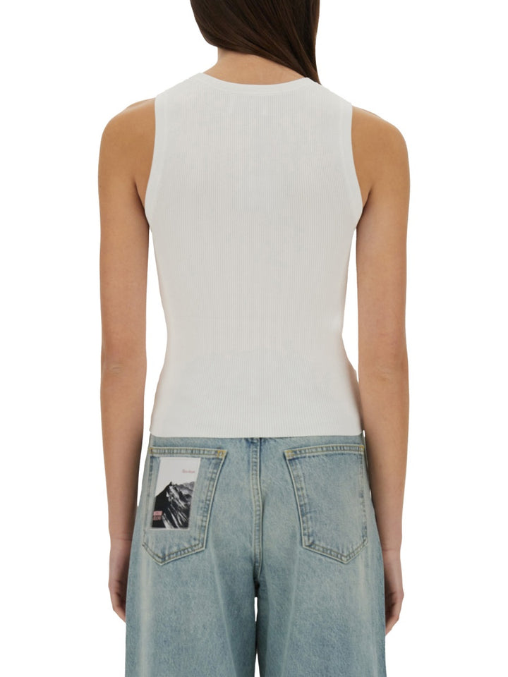 Moschino Jeans Tops - White | Wanan Luxury