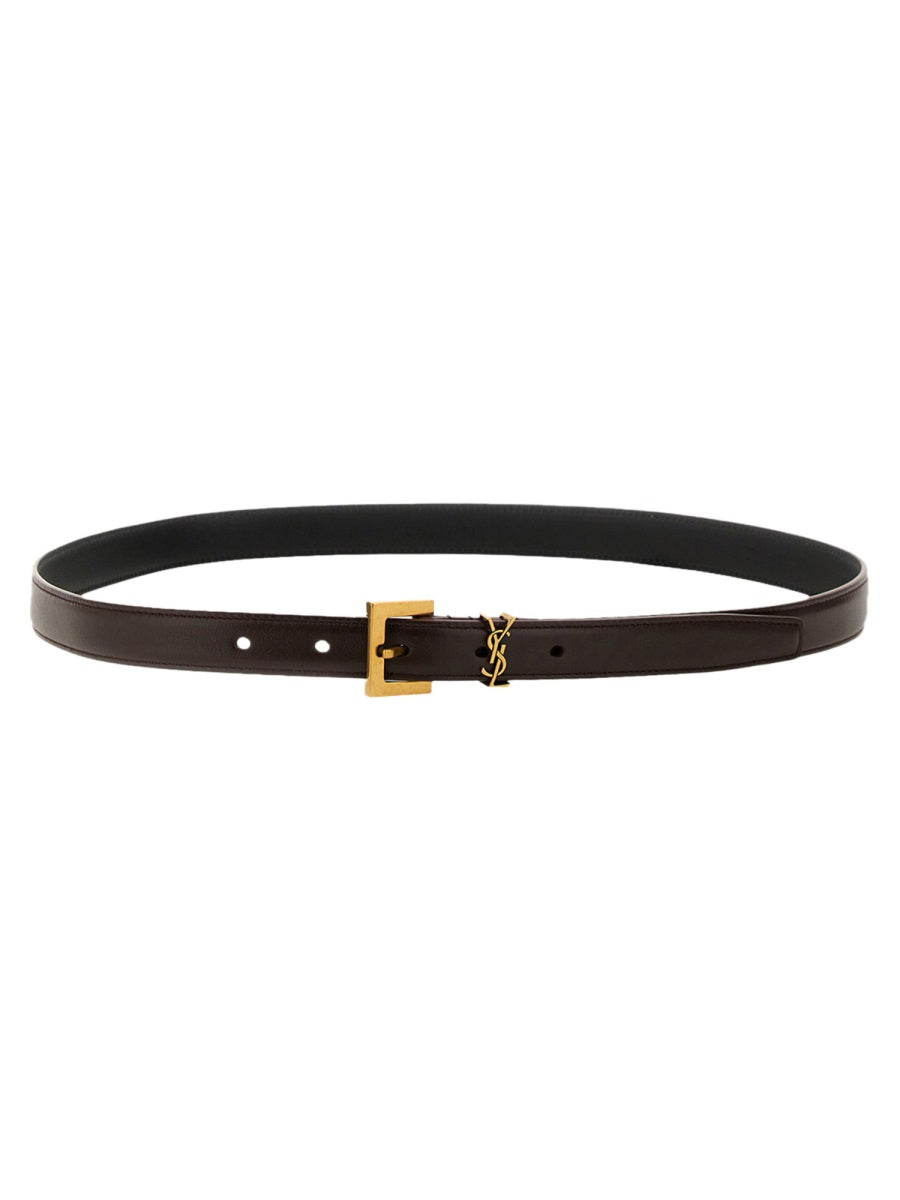 Saint Laurent Belts - Brown | Wanan Luxury